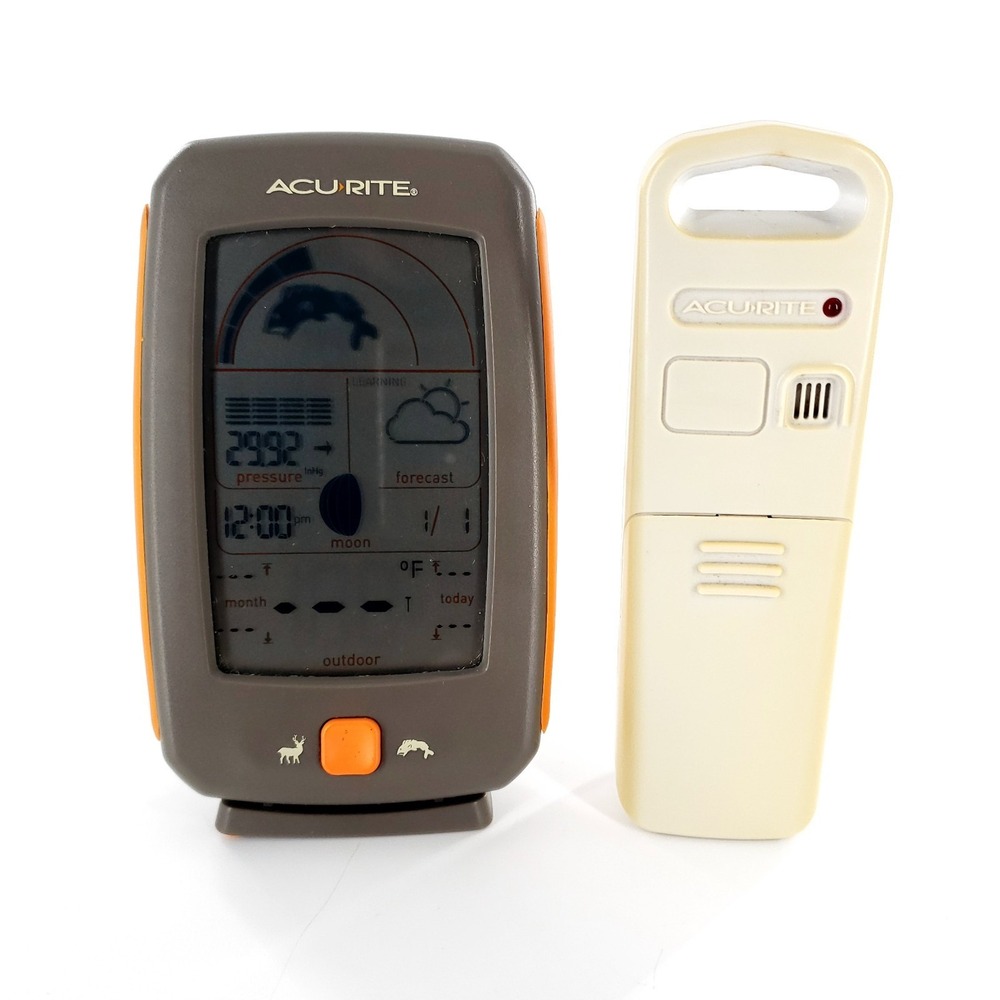 Acurite Sportsman 00252W Forecaster Wireless Activity Meter w/ Sensor Tested